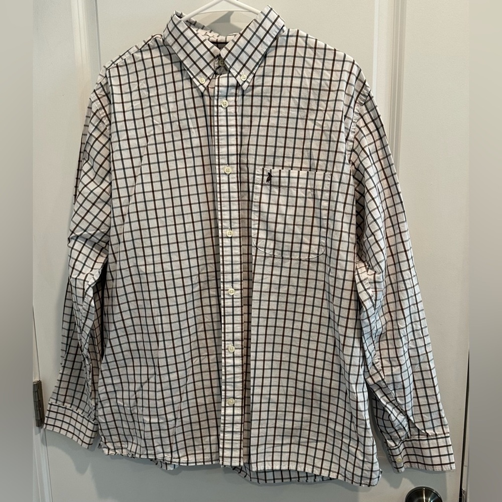 Mens Casual Button Down Shirt